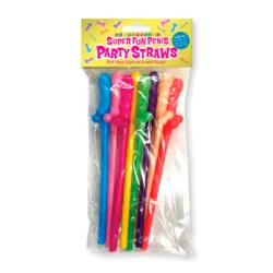 Super Fun Penis Party Straws