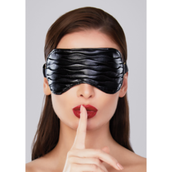 Blindfold af fake læder