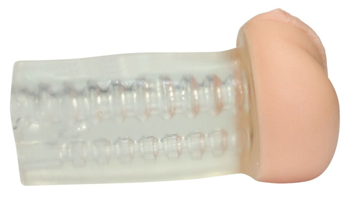 Masturbator set fra siden