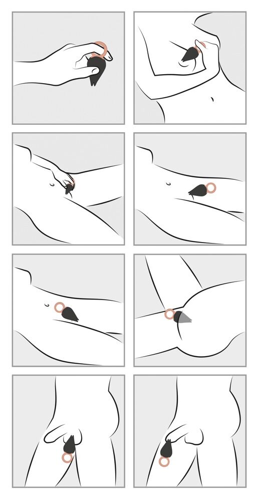 Brugsanvisning for tulipanformet vibrator