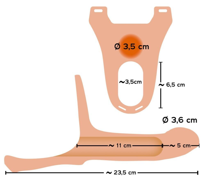 Strap-on mål