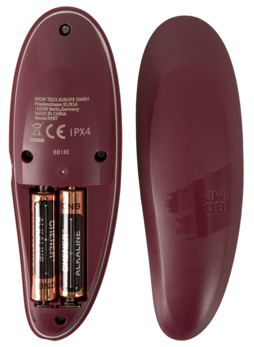 ROMP airpuls klitoris stimulator batterier