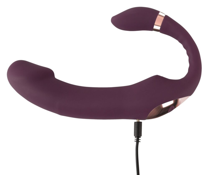 Fleksibel vibrator med ledning i