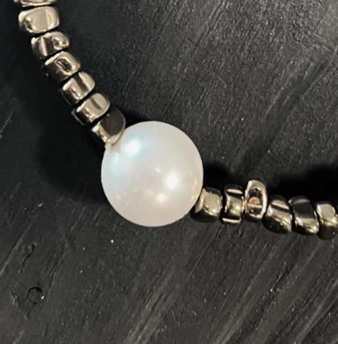 Kort guldbelagt halskæde