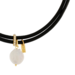 Kort halskæde med ferskvandsperle