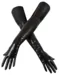 Sorte latexhandsker
