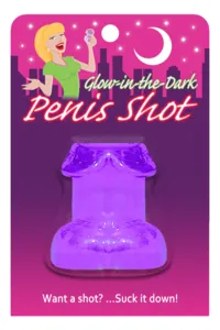 Penisformet shotglas